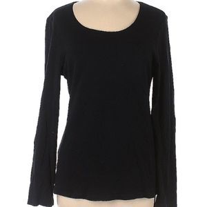 Karen Scott Long Sleeve T-Shirt Size L